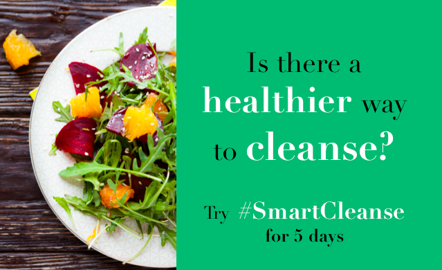 Announcing "Smart Cleanse" a Monday-Friday whole food meal plan for more energy & focus