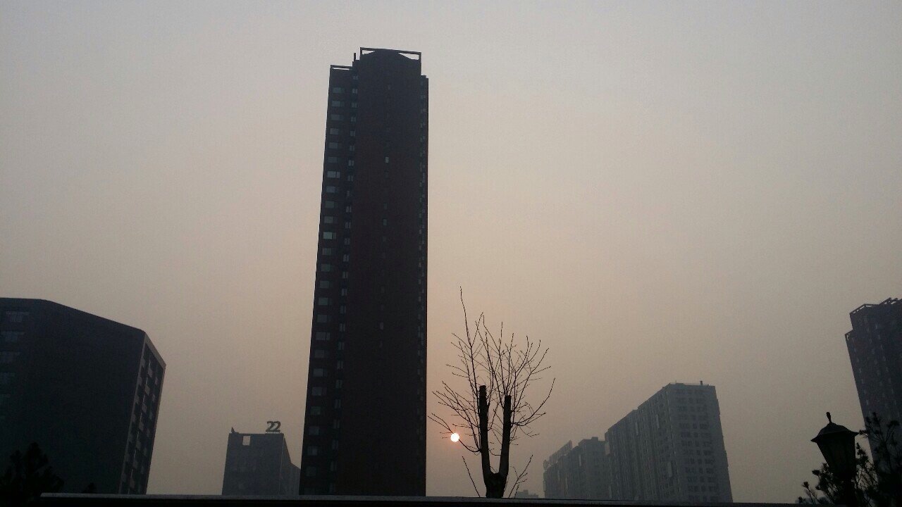 Haze Morning in Beijing
