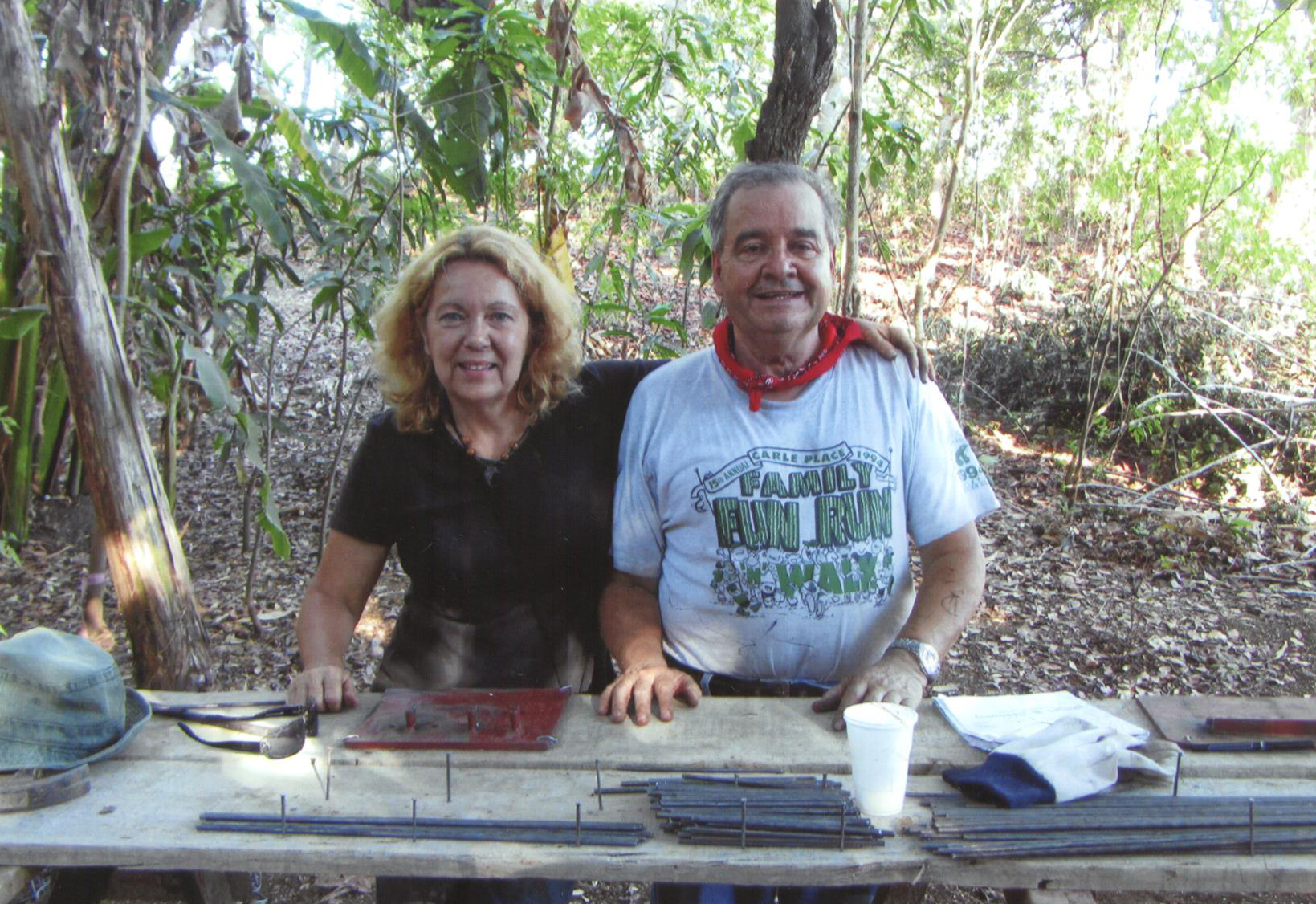 Tony D'Urso with Masaya Site Coordinator, Bonnie Gordon