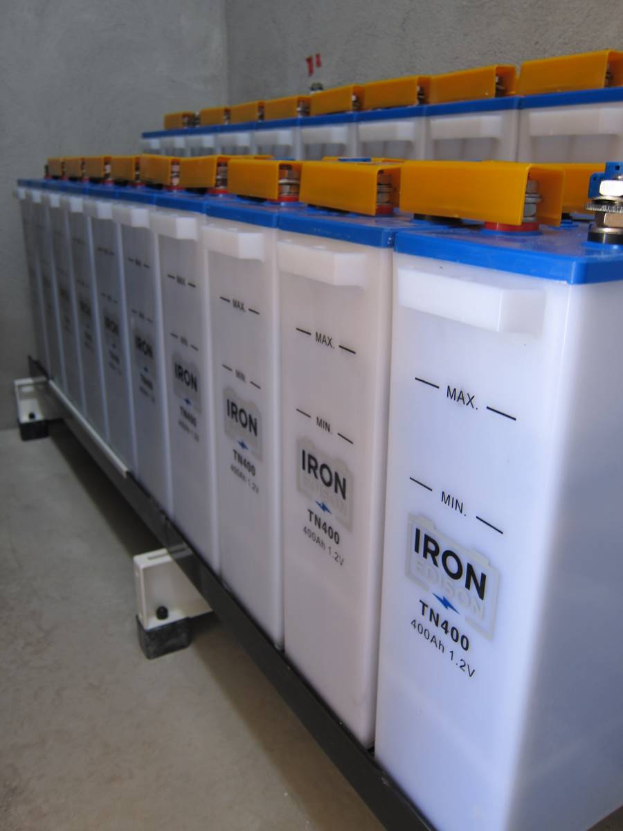 Iron Edison Nickel Iron Battery