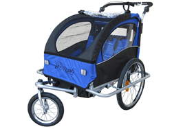 Booyah strollers child baby bike discount bicycle trailer and stroller ii