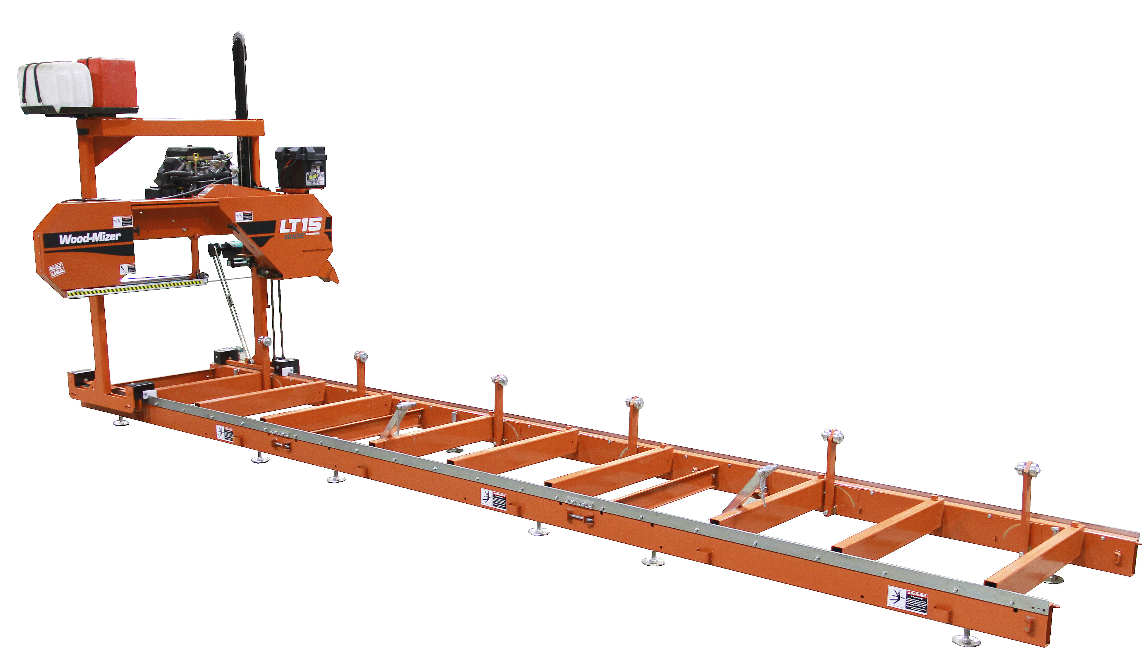 Wood-Mizer offers 12 models of portable sawmills including the new Wood-Mizer LT15WIDE sawmill.
