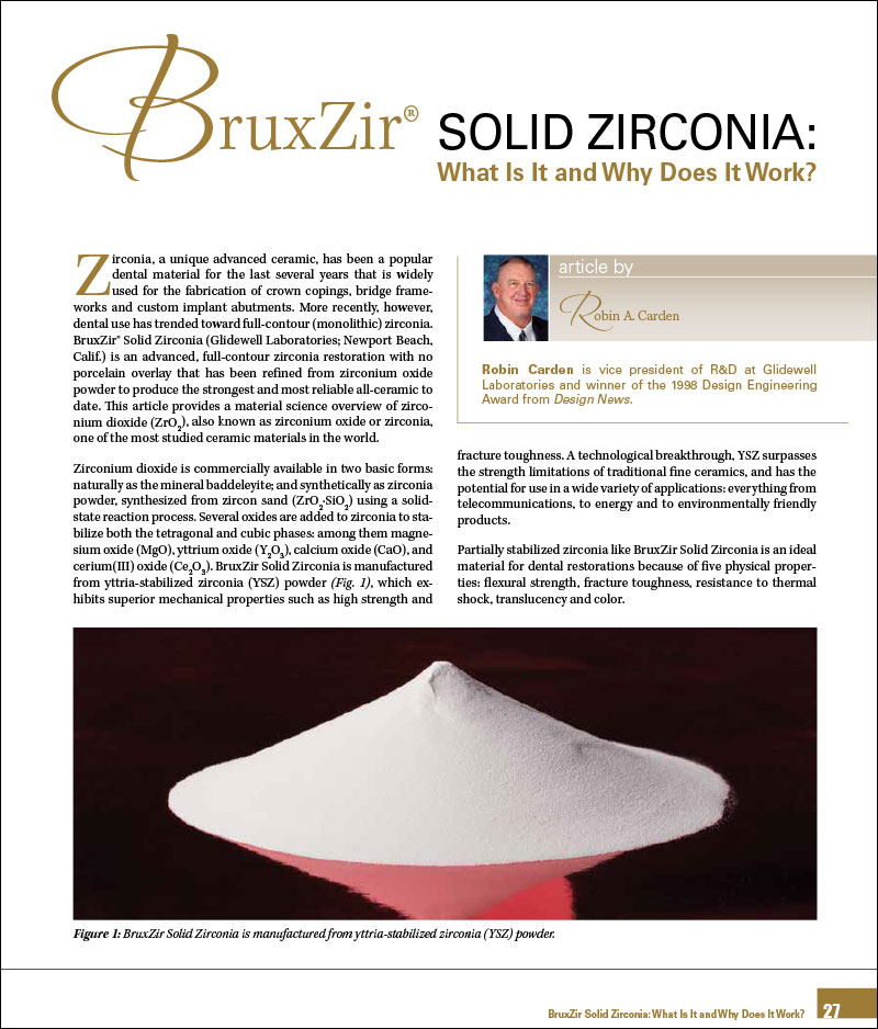 BruxZir Solid Zirconia: What Is It and Why Does It Work?