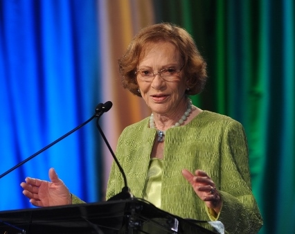 Former First Lady Rosalynn Carter, Founder of the Rosalynn Carter Caregiving Institute at Georgia Southwestern University