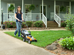 Go Green This Spring With a New WORX Cordless Lawnmower Featuring