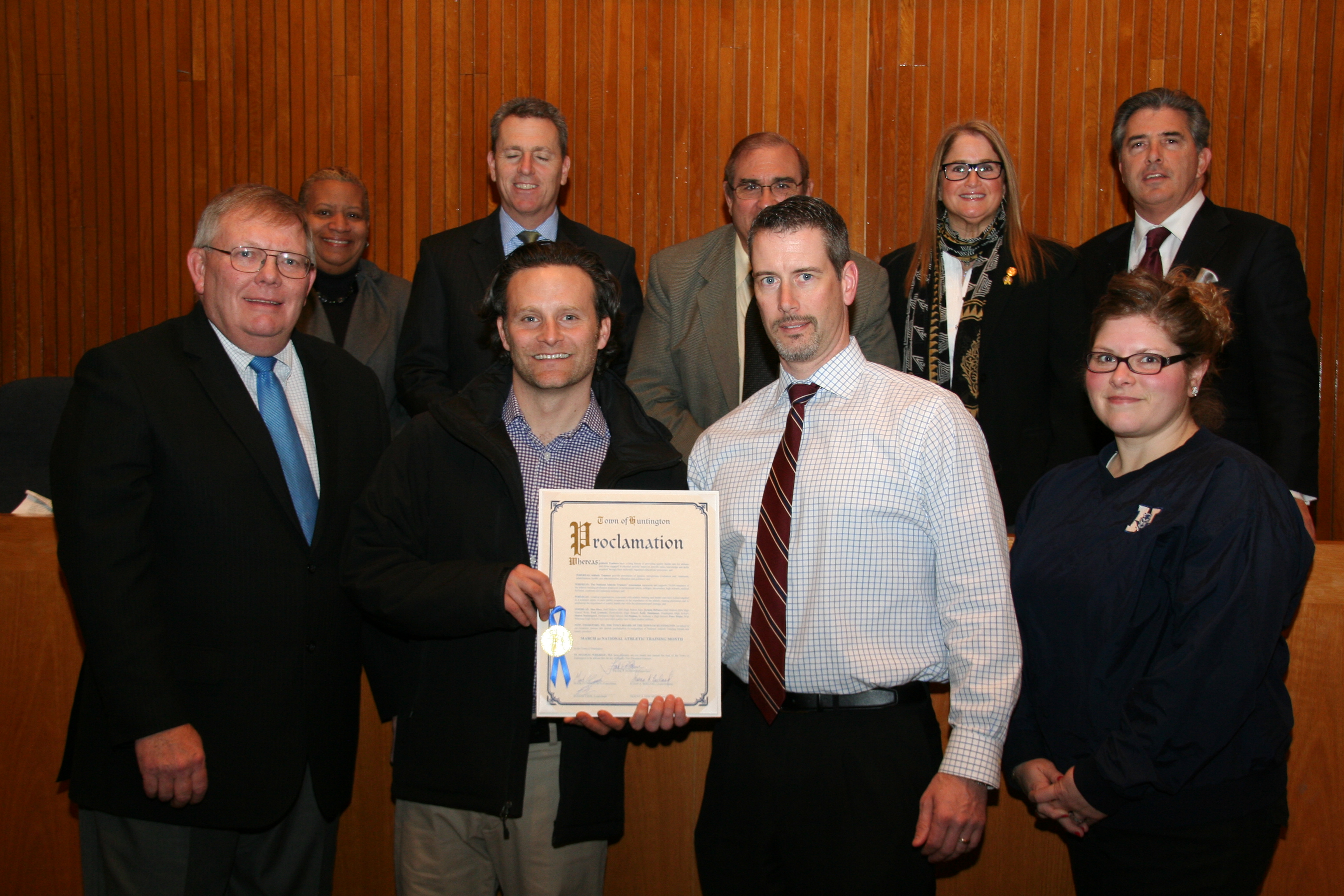 Town of Huntington ATs with 2014 NATM Proclamation