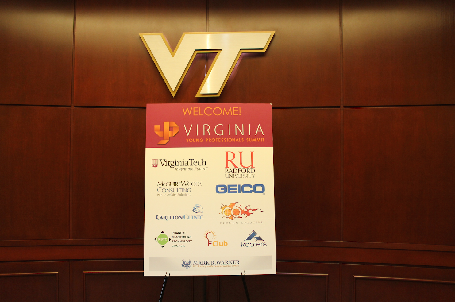 Sponsors for Virginia's Young Professional Summit