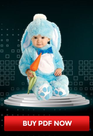 Printable Bunny Costume