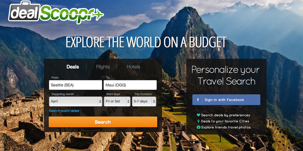 Explore the world on a budget