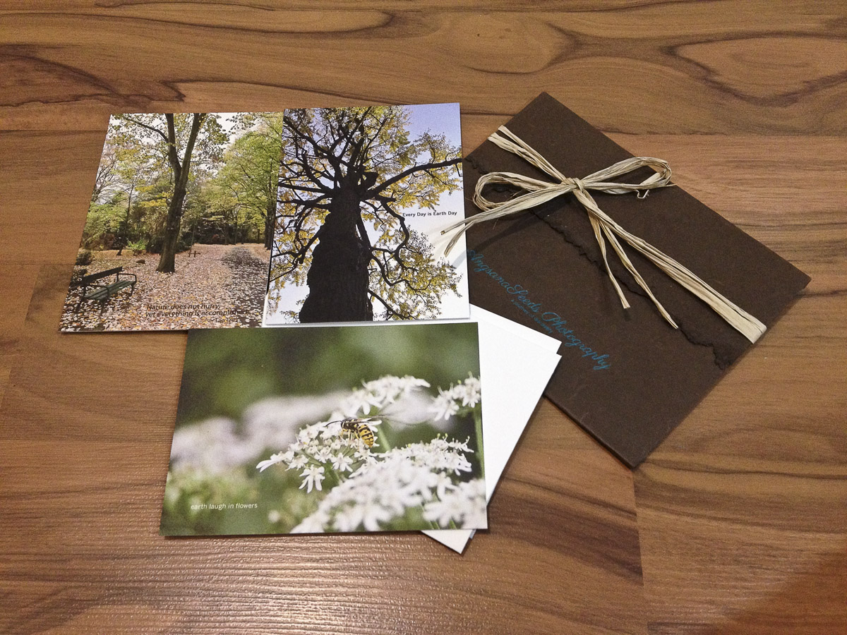 "Earth Friendly Collection" of Prints/Notecards from AngsanaSeeds Photography