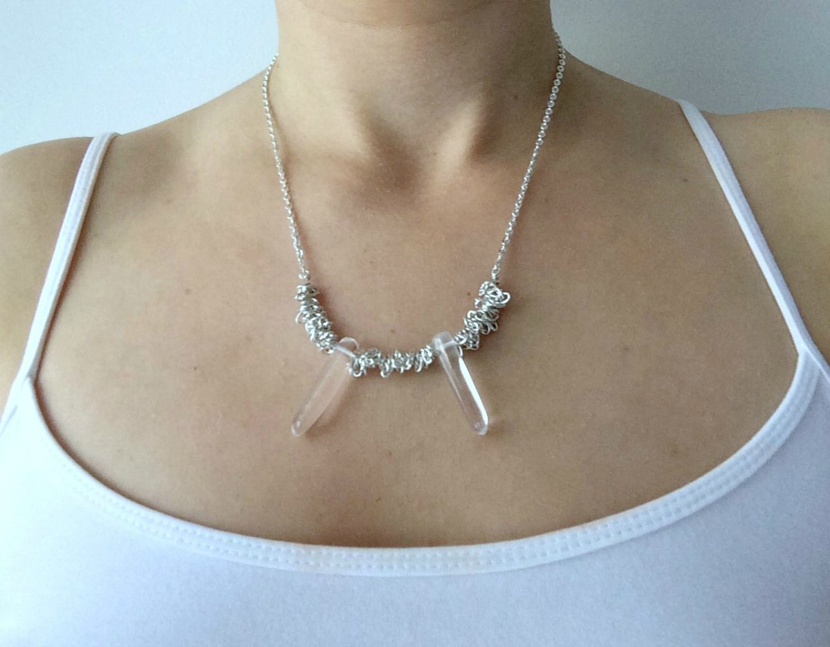 Trailblazer Quartz Crystal Necklace