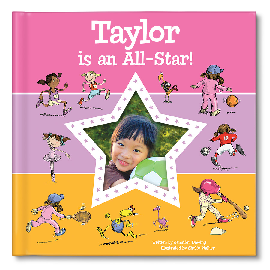 I See Me!'s  "I'm an All-Star" personalized storybook teaches your child how to be a great team player.