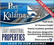 Port of Kalama industrial properties and buildings