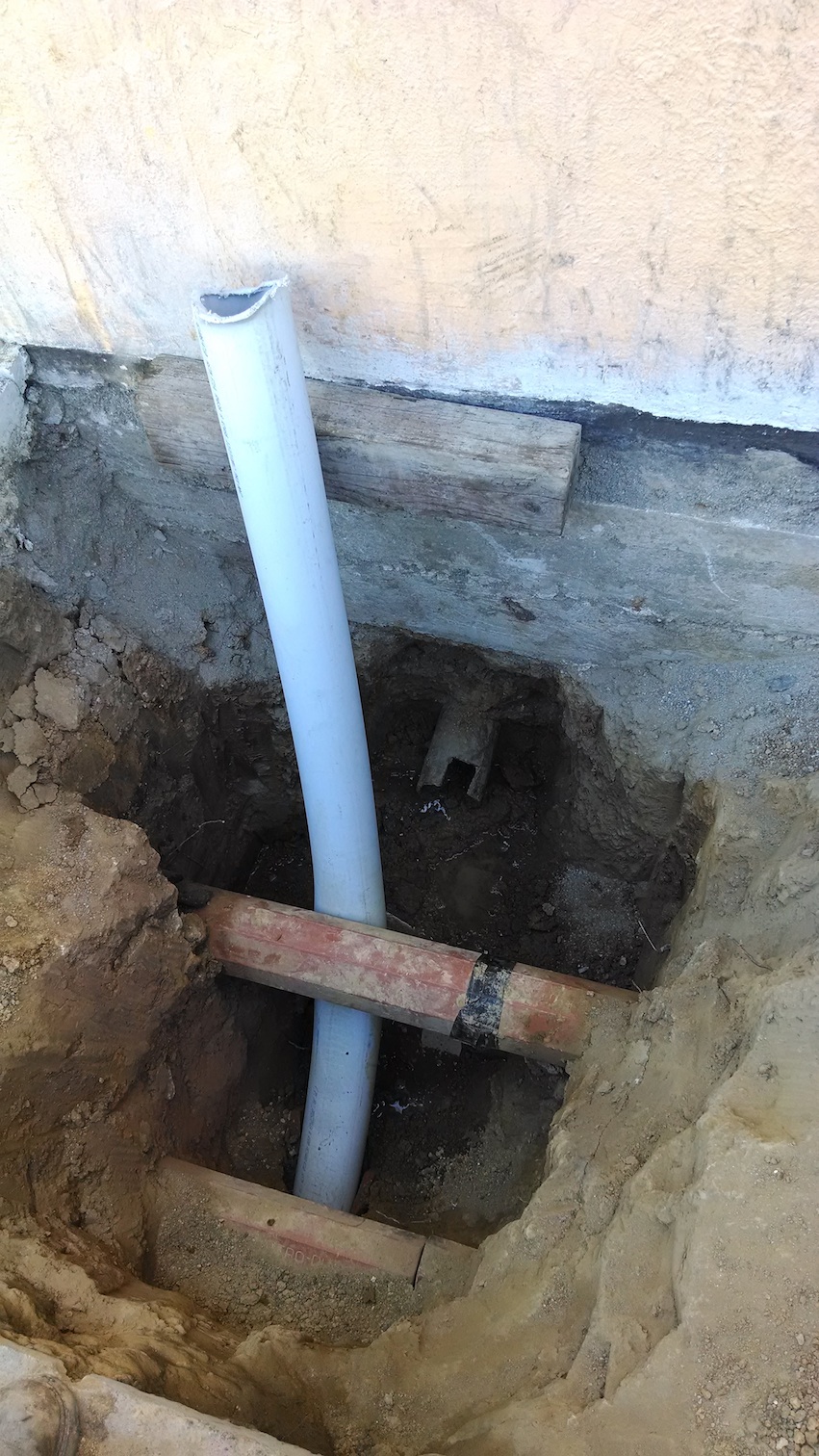 Pipe Replaced with Pipe Bursting