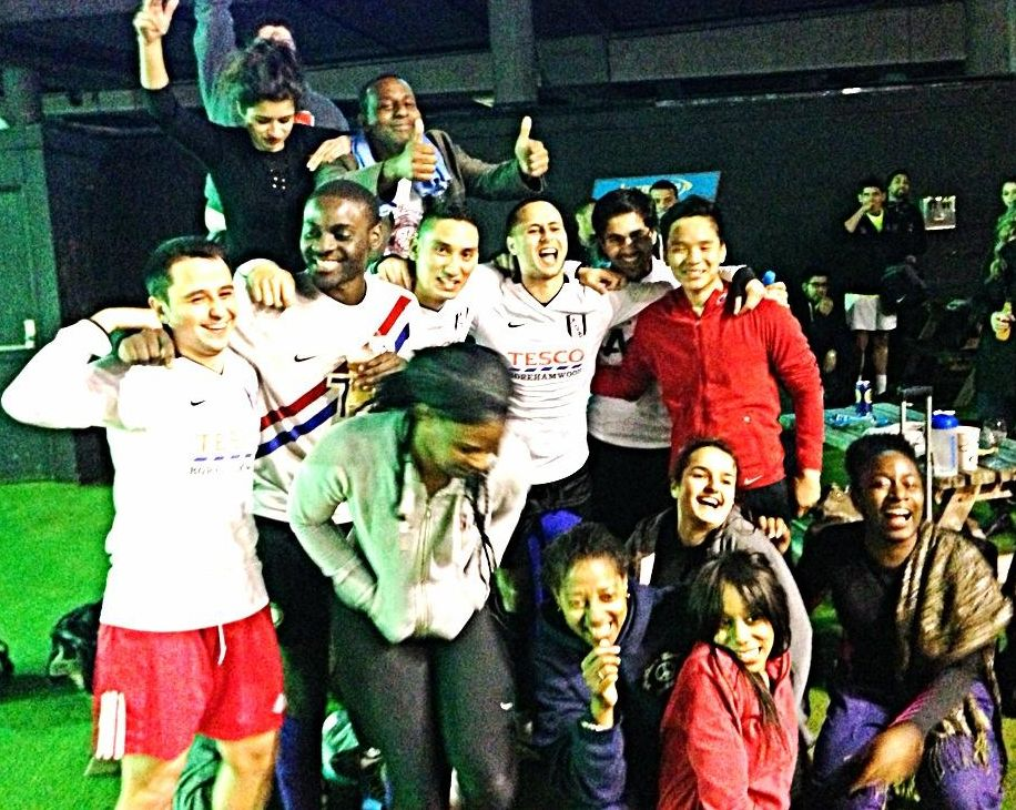 Winners of the Duncan Lewis Power-league Tournament; Dalston’s ‘Public Funds Permitted’