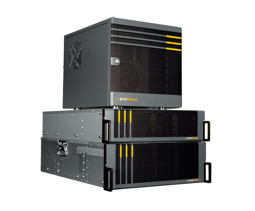 ProMAX's Platform Studio, Online and Nearline Shared Storage Systems