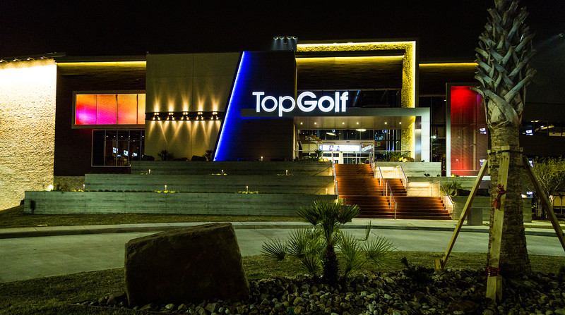 Topgolf Alpharetta is modeled after another facility in Houston (pictured)