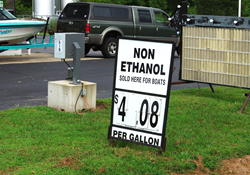 Ethanol and boats don’t mix, damaging boat engines and presenting real safety concerns.