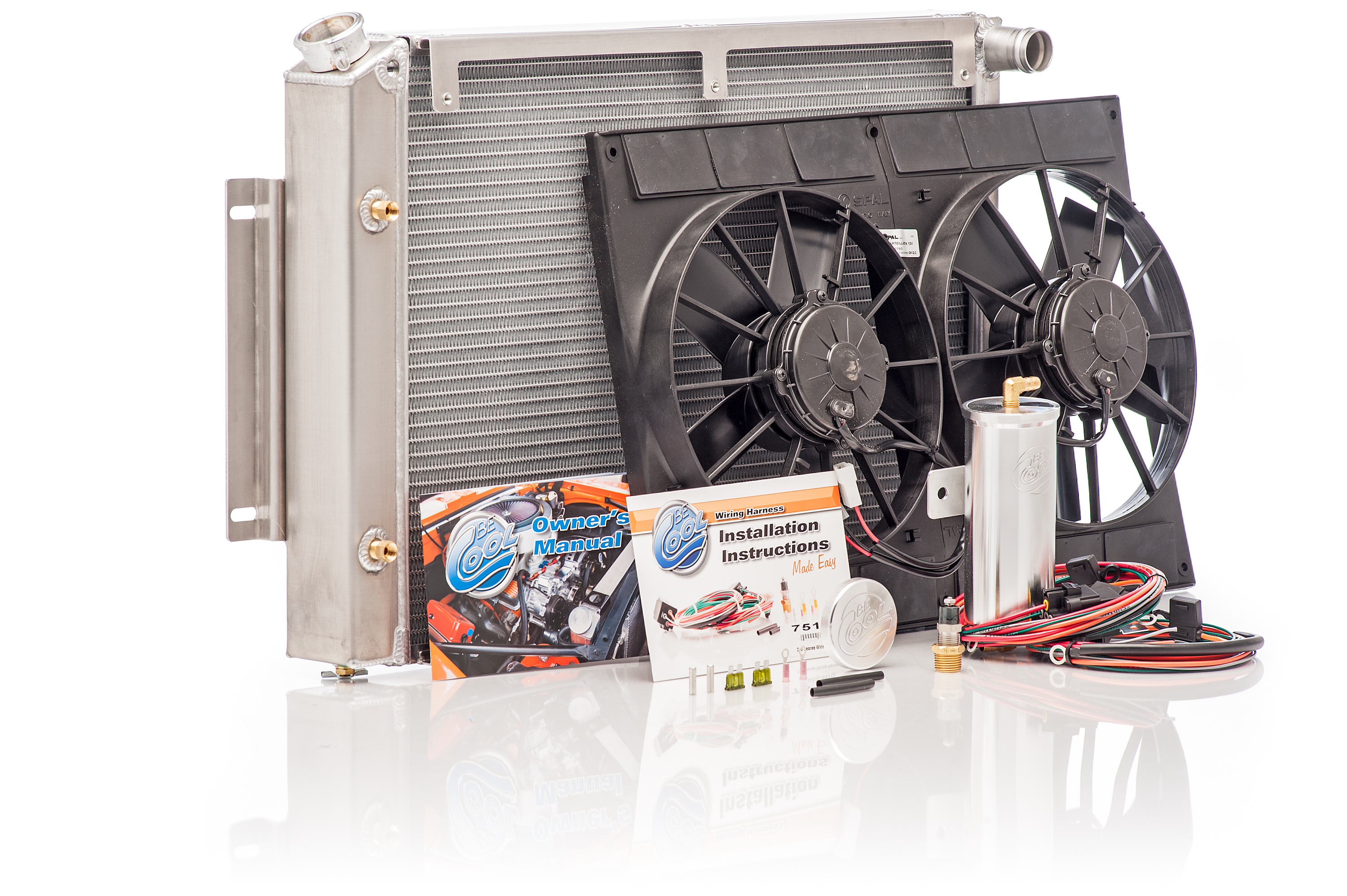 New at Summit Racing Be Cool Radiators and Cooling Modules for GM LS Engines