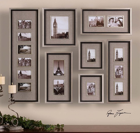 Uttermost Massena Photo Collage 14458 Metal Wall Art