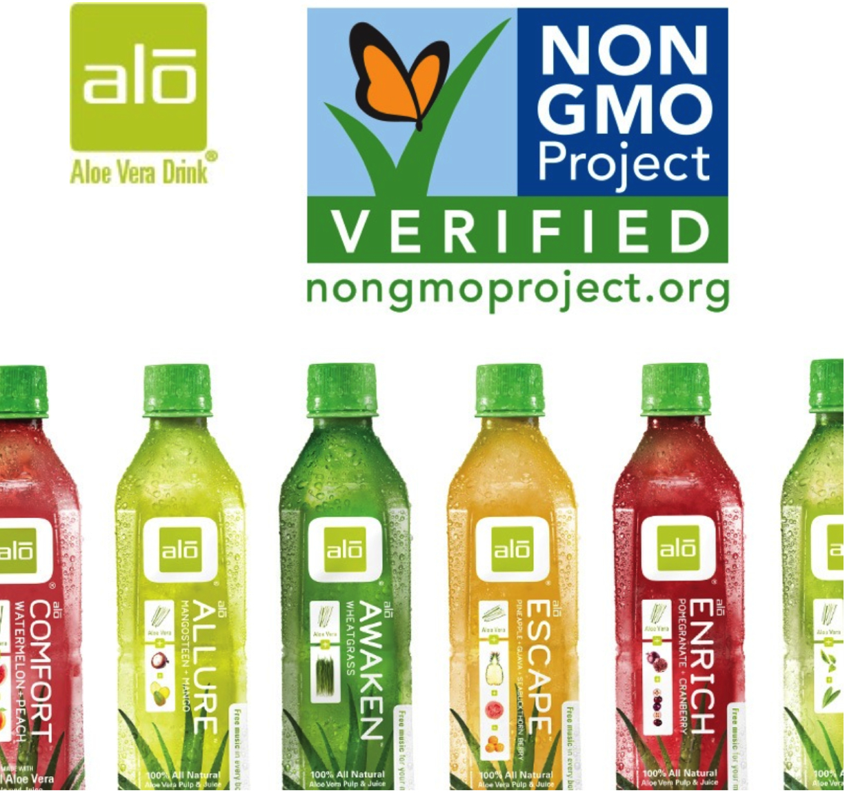 ALO Drink - Non-GMO Project Verified