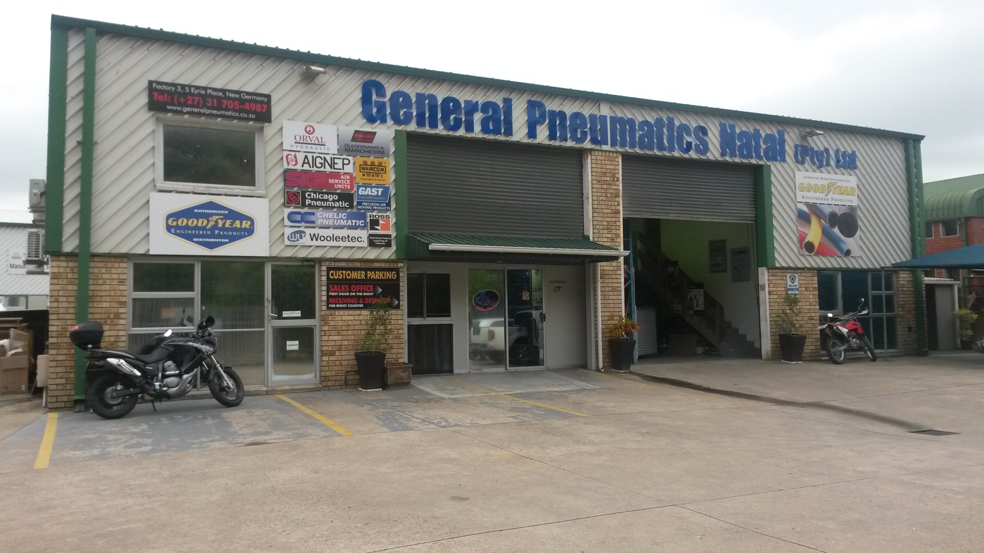 General Pneumatics head office in New Germany, KwaZulu-Natal