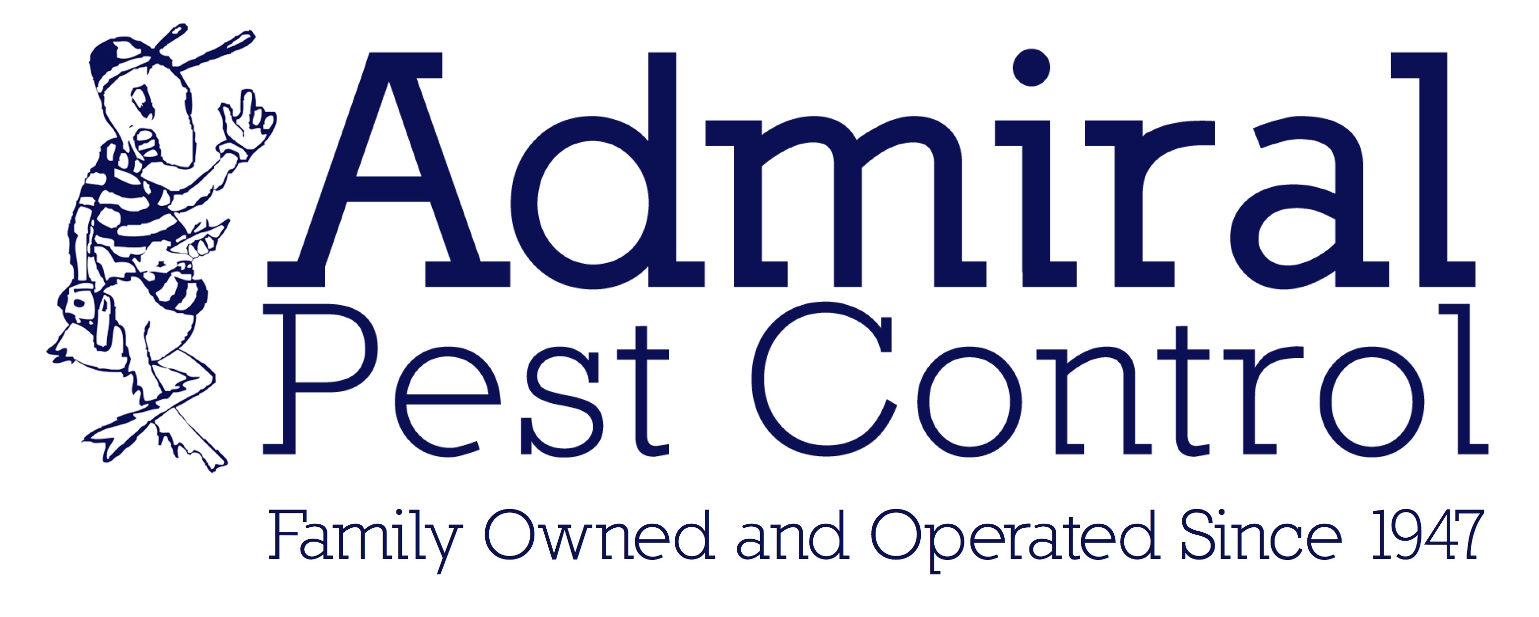 Admiral Pest Control Logo