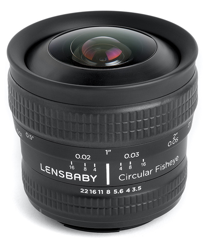 Lensbaby Circular Fisheye Lens available for pre-order at Adorama