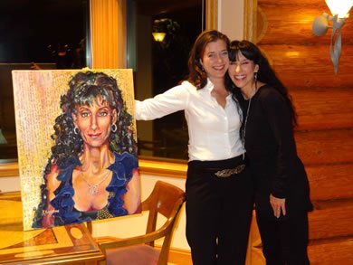 Unveiling Sharon Ballantine's Oil Portrait Commission