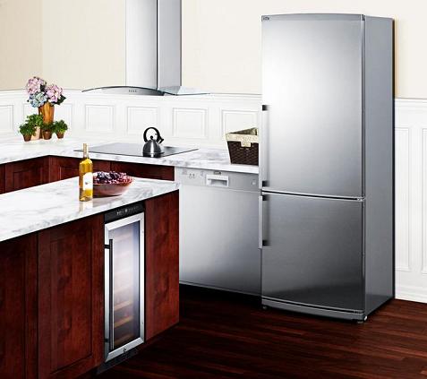 Summit FFBF285SS refrigerator-freezer