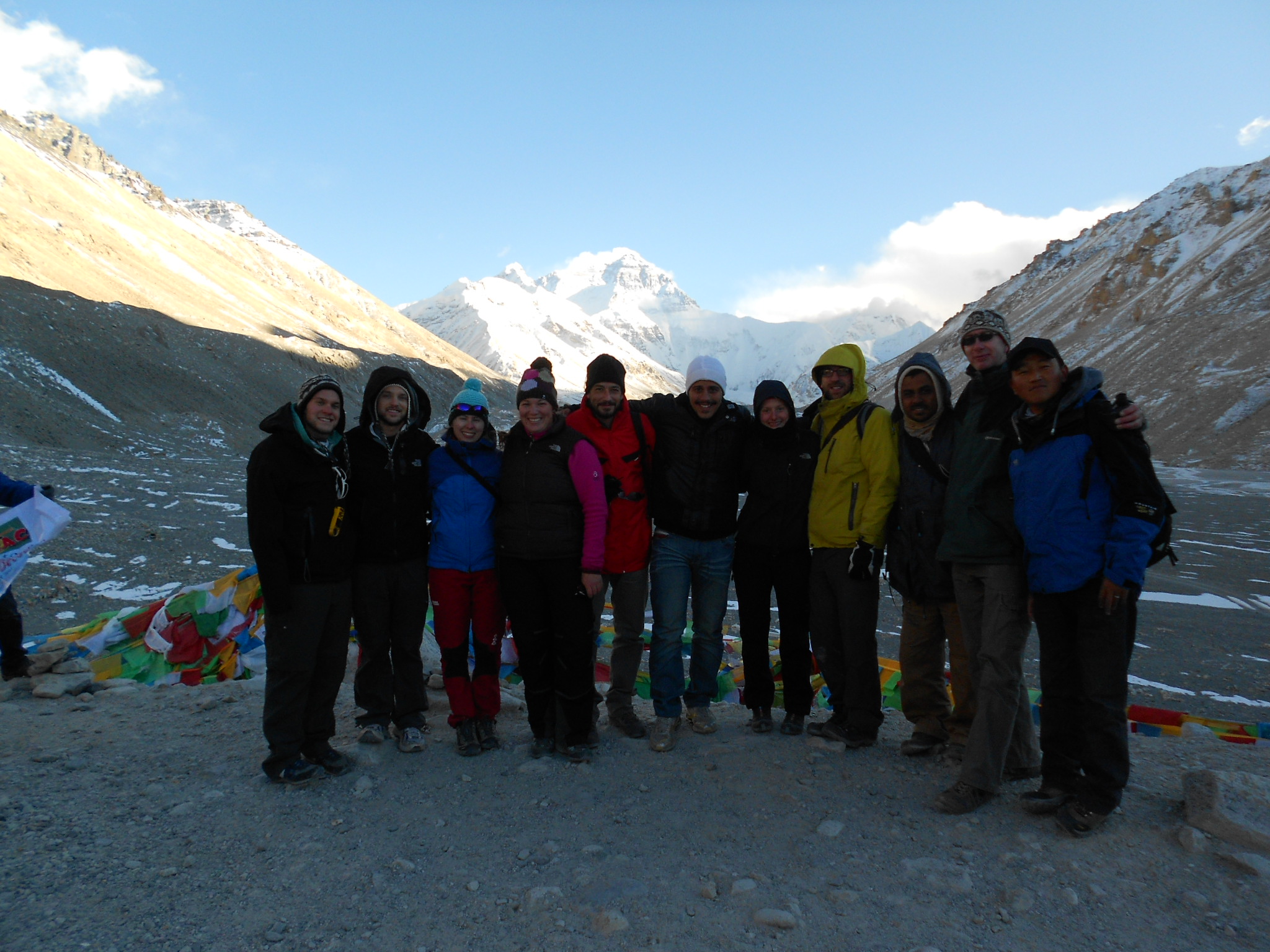 Tourists at EBC