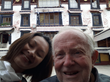 An 82-year old American visited Tibet in May 2013.