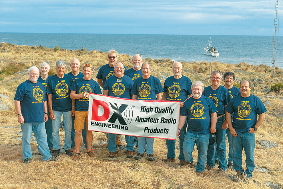 2014 FT5ZM Amsterdam Island DXpedition Team