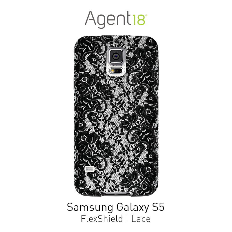 Agent18 introduces Lace FlexShield Samsung Galaxy S5 case.