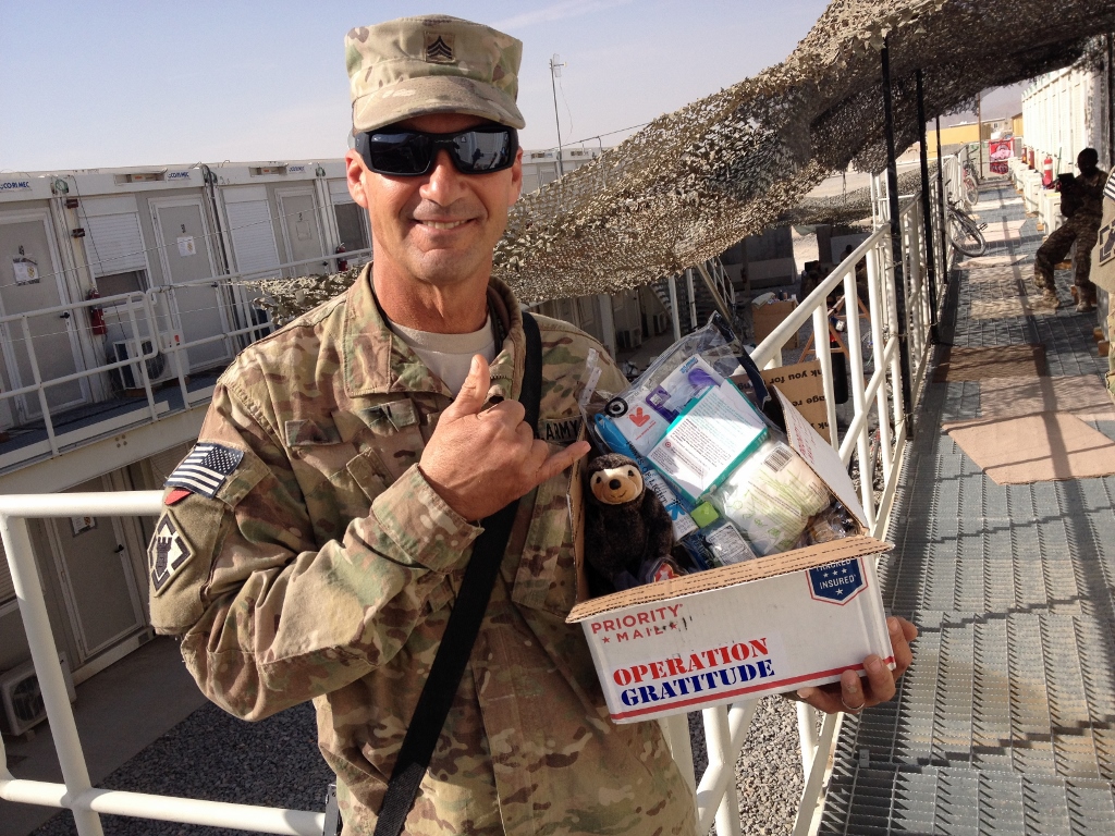 Operation Gratitude is ramping up its efforts nationwide to let the troops and veterans know their sacrifices are appreciated.