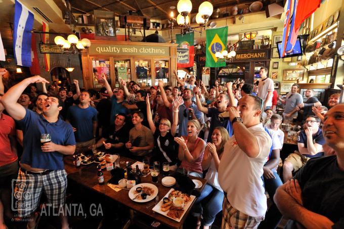 USA fans at Fadó during World Cup 2010