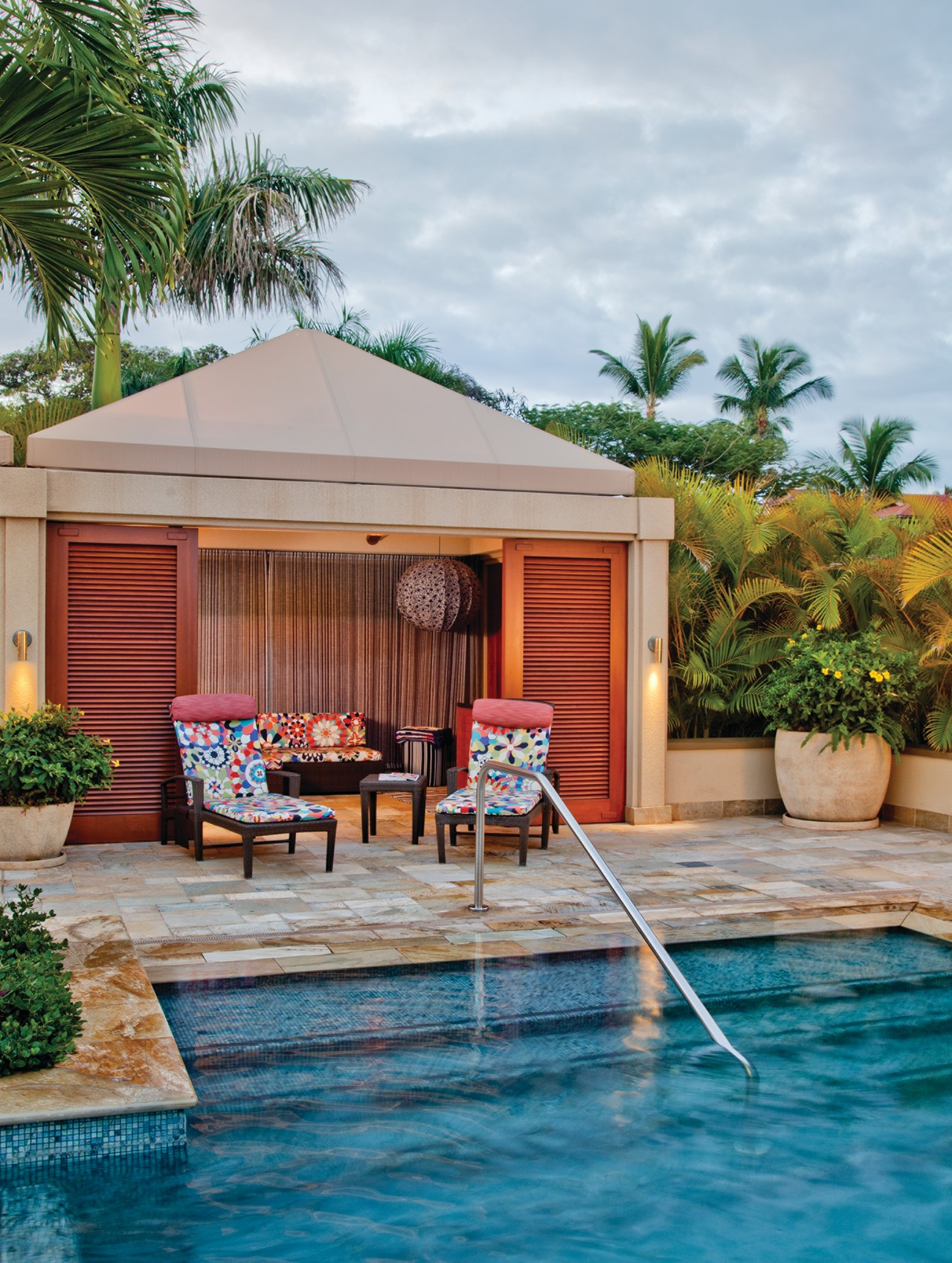 Adults-Only Serenity Pool - Missoni Inspired Cabana