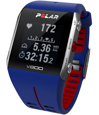 The Blue Version Of The Polar V800 Will Not Be Available Until Late May
