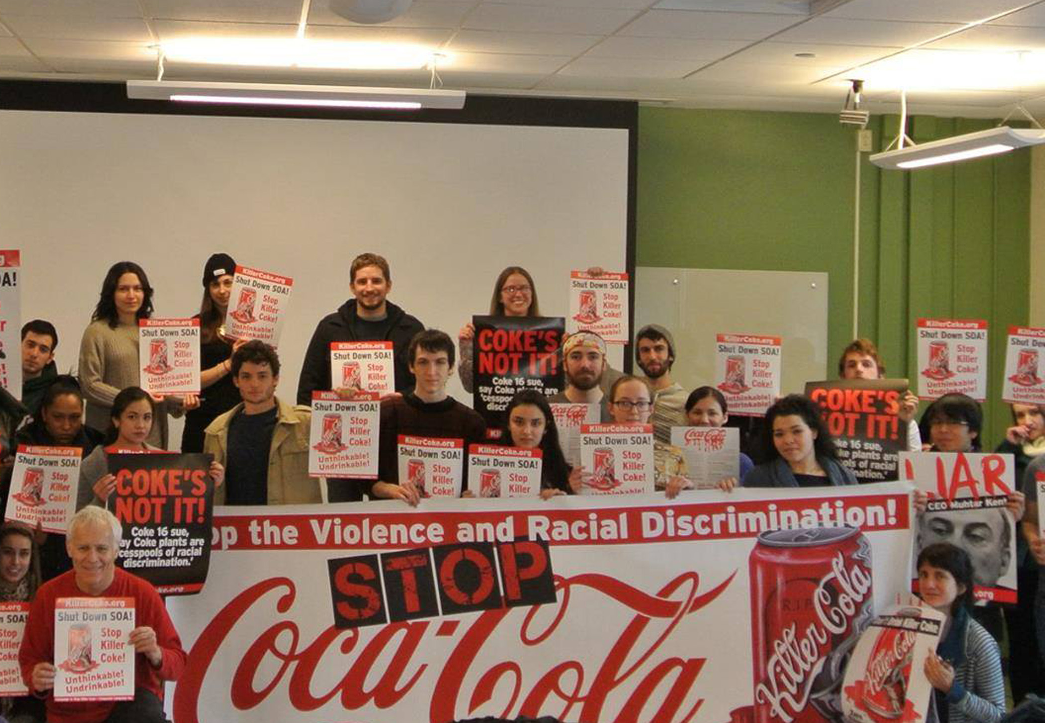 Binghampton University, SUNY with Ray Rogers and the Campaign to Stop Killer Coke