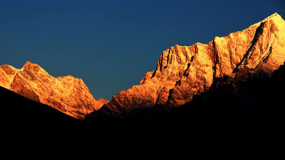 Sunrise over Himalayas