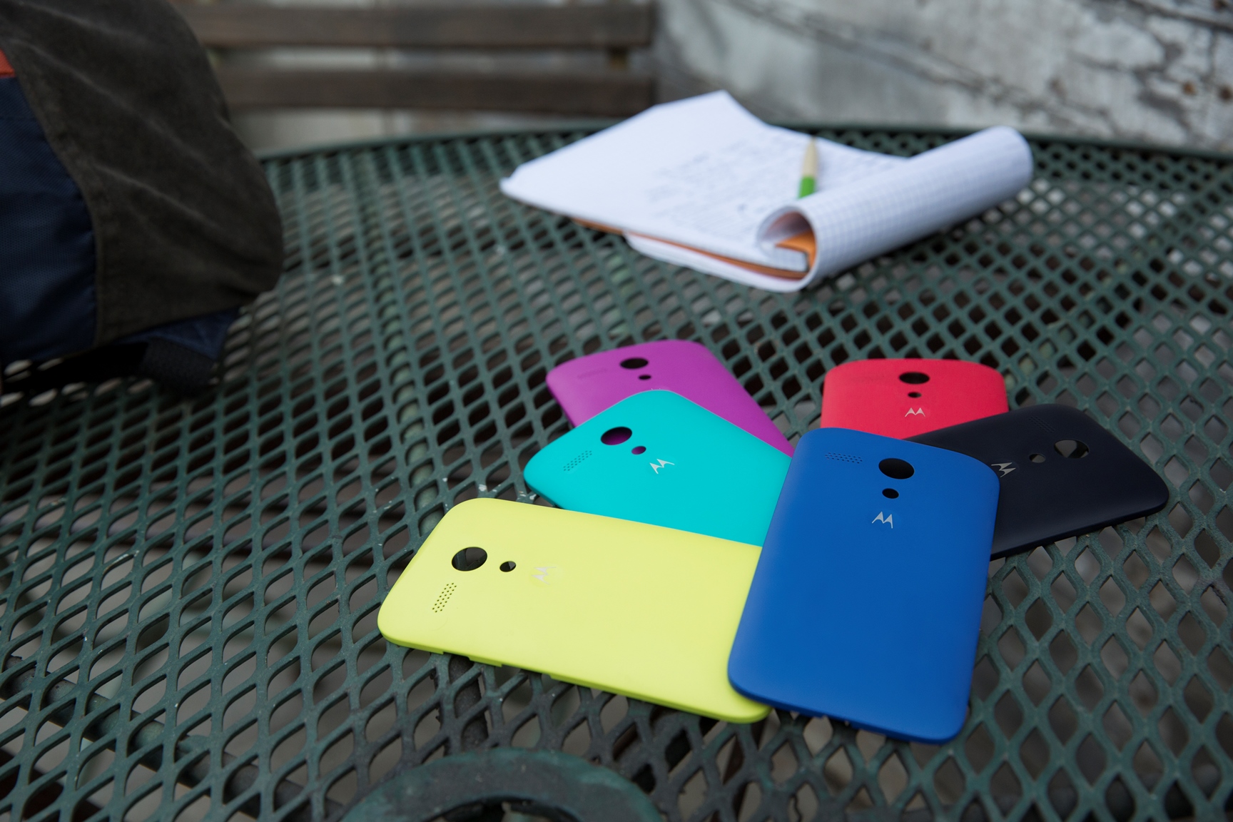 From orange to blue, Moto G shells can be changed whenever the mood strikes.