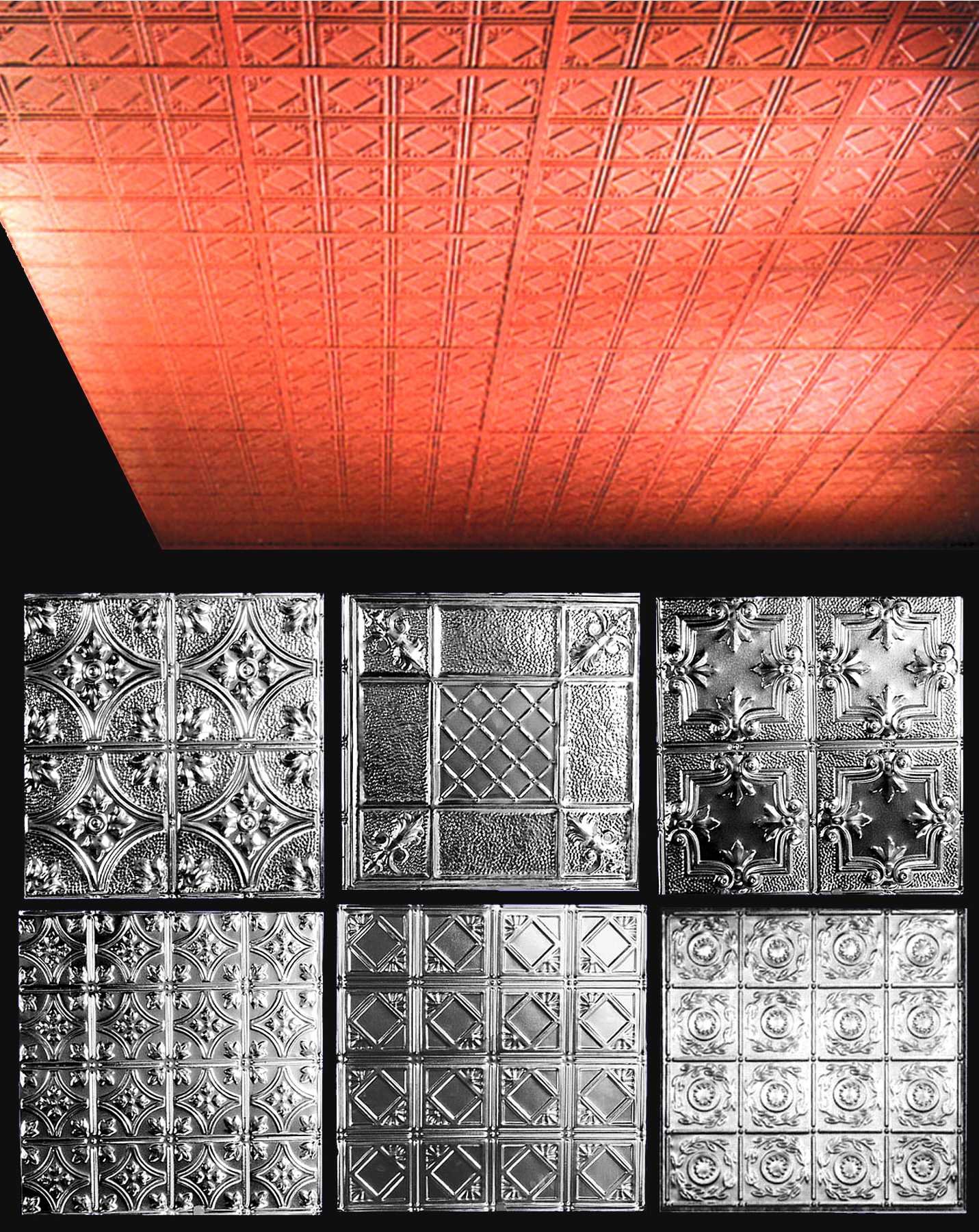 Outwater's Stamped Steel Ceiling Panels