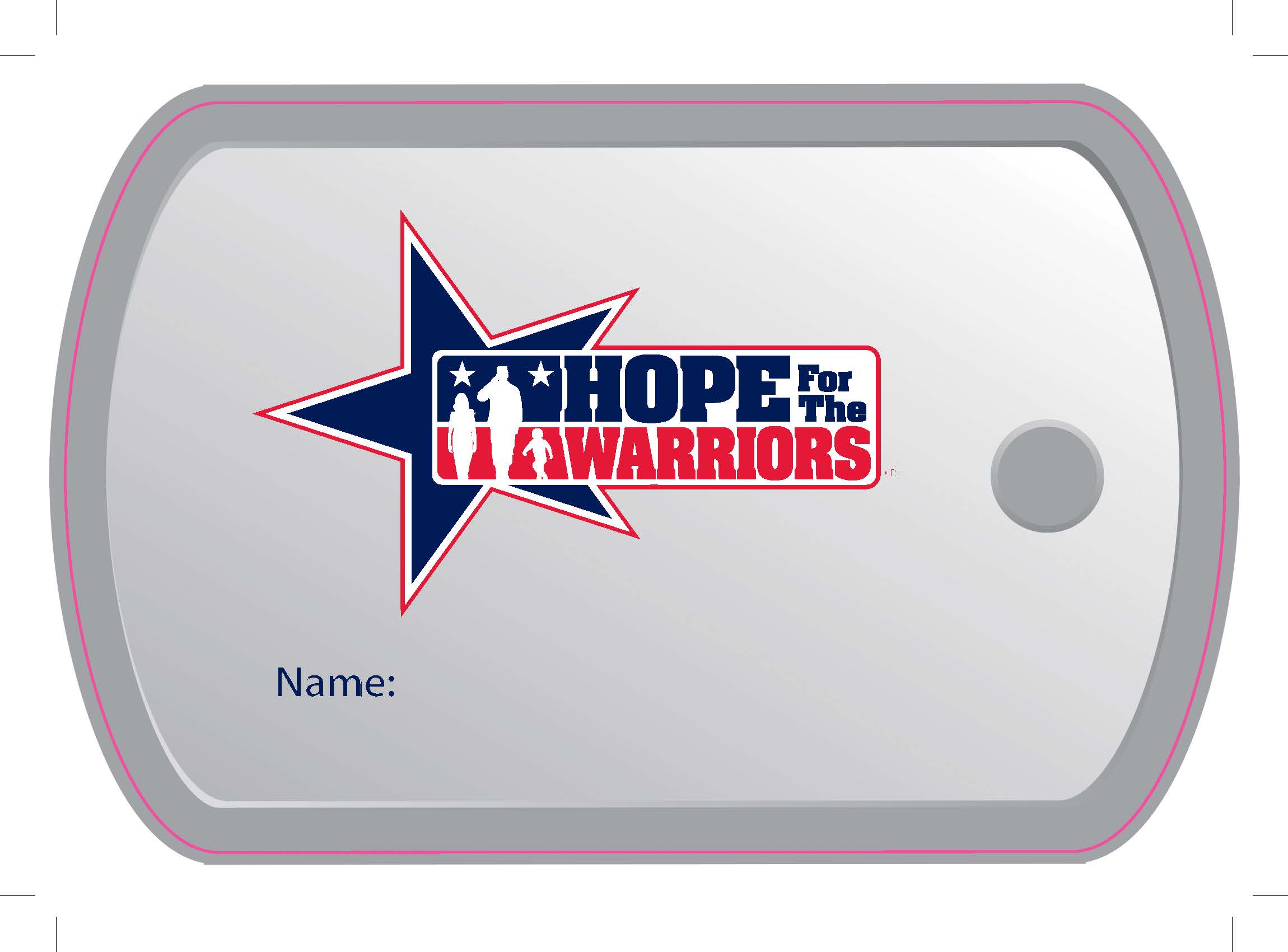 Show your support with a $1 "Dog Tag"