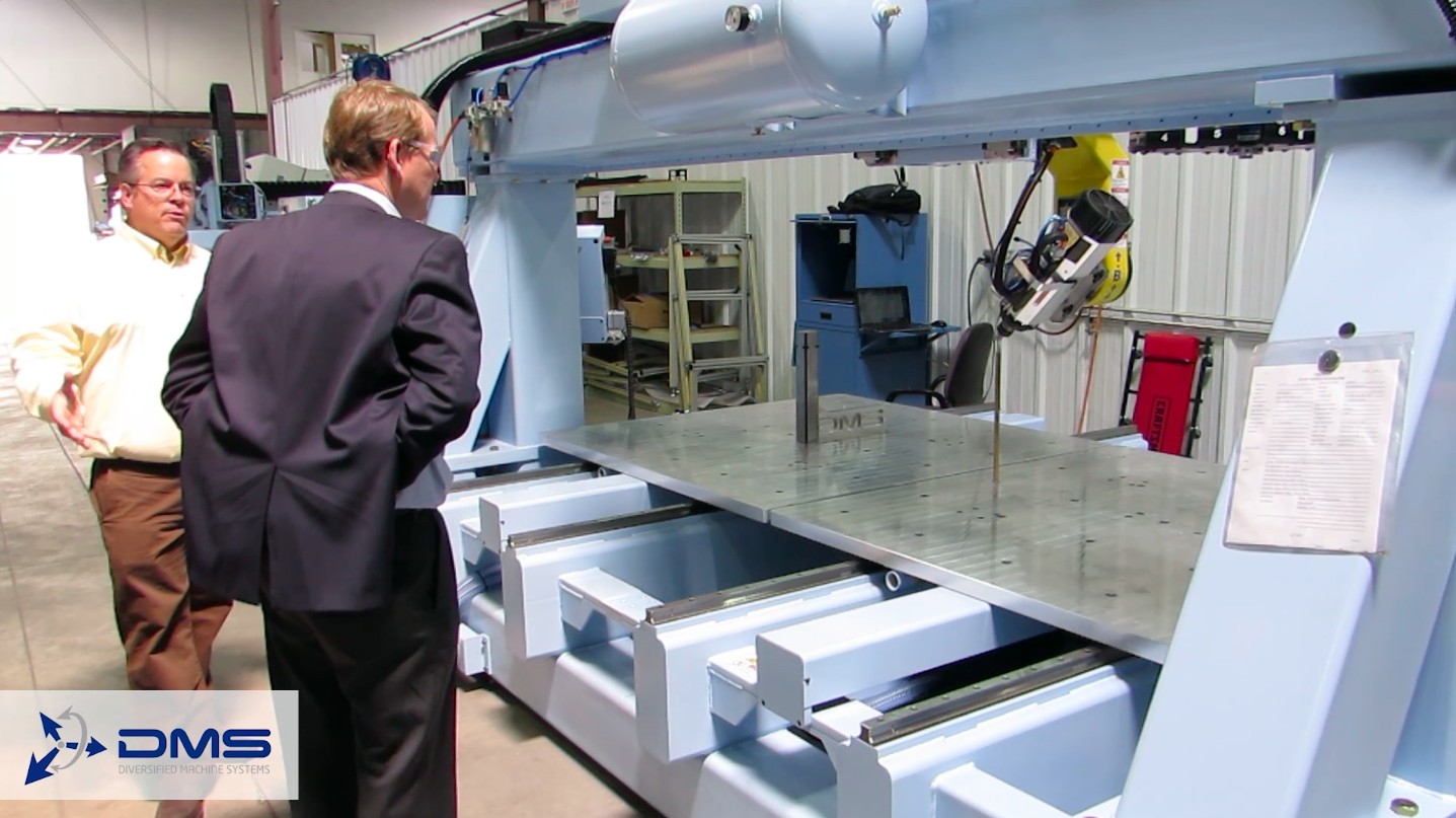 Senator Michael Bennet Visits Diversified Machine Systems on Colorado Innovation Tour