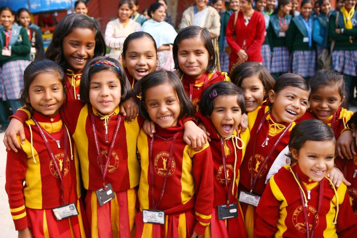 JKP Education, supported by Radha Madhav Dham, gives free secular education to 5000 girls in rural India