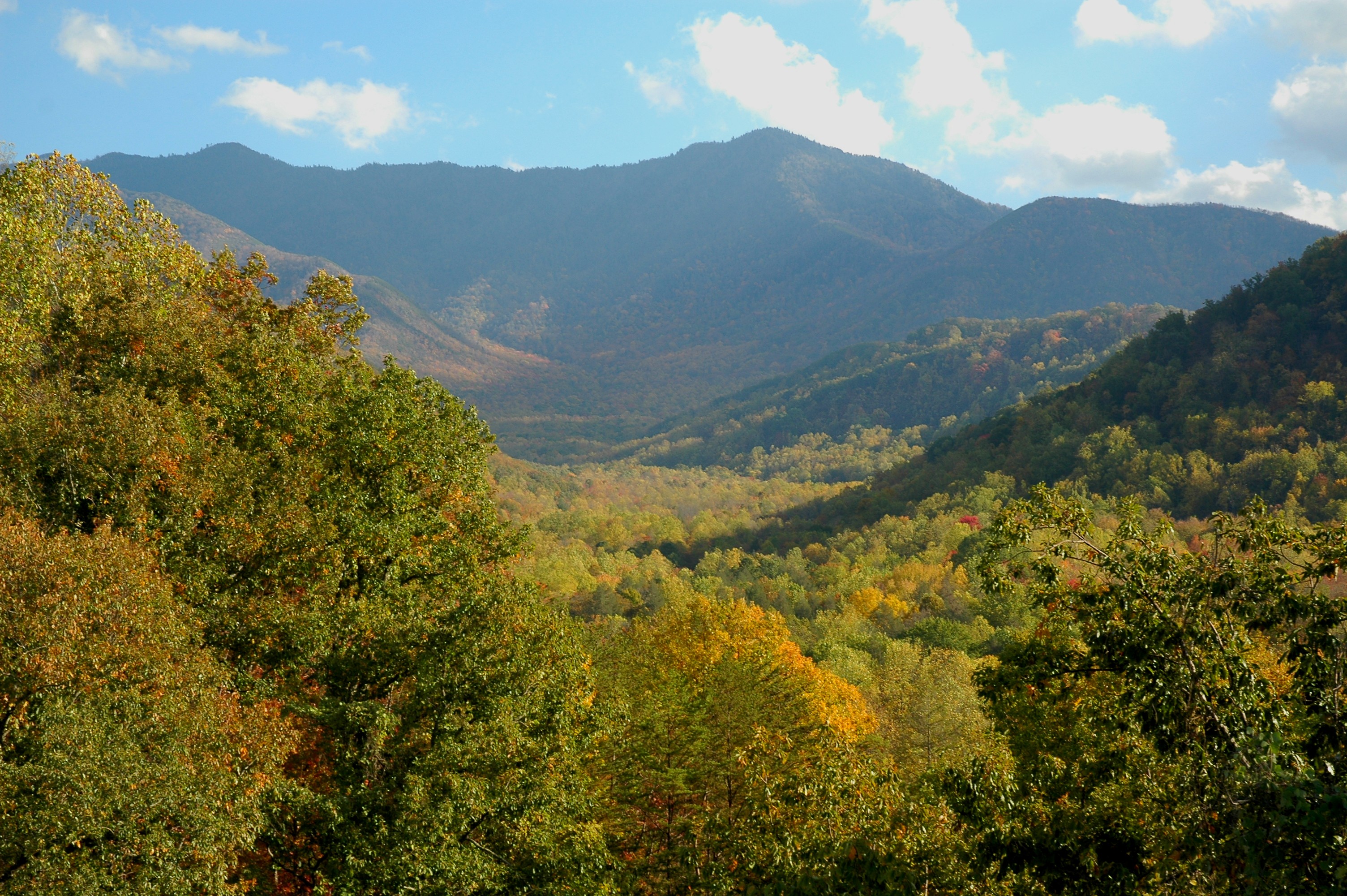 Flying over the rolling hills of the Smoky Mountains are just one of the many scenic views visitors can experience during a relaxing helicopter tour.