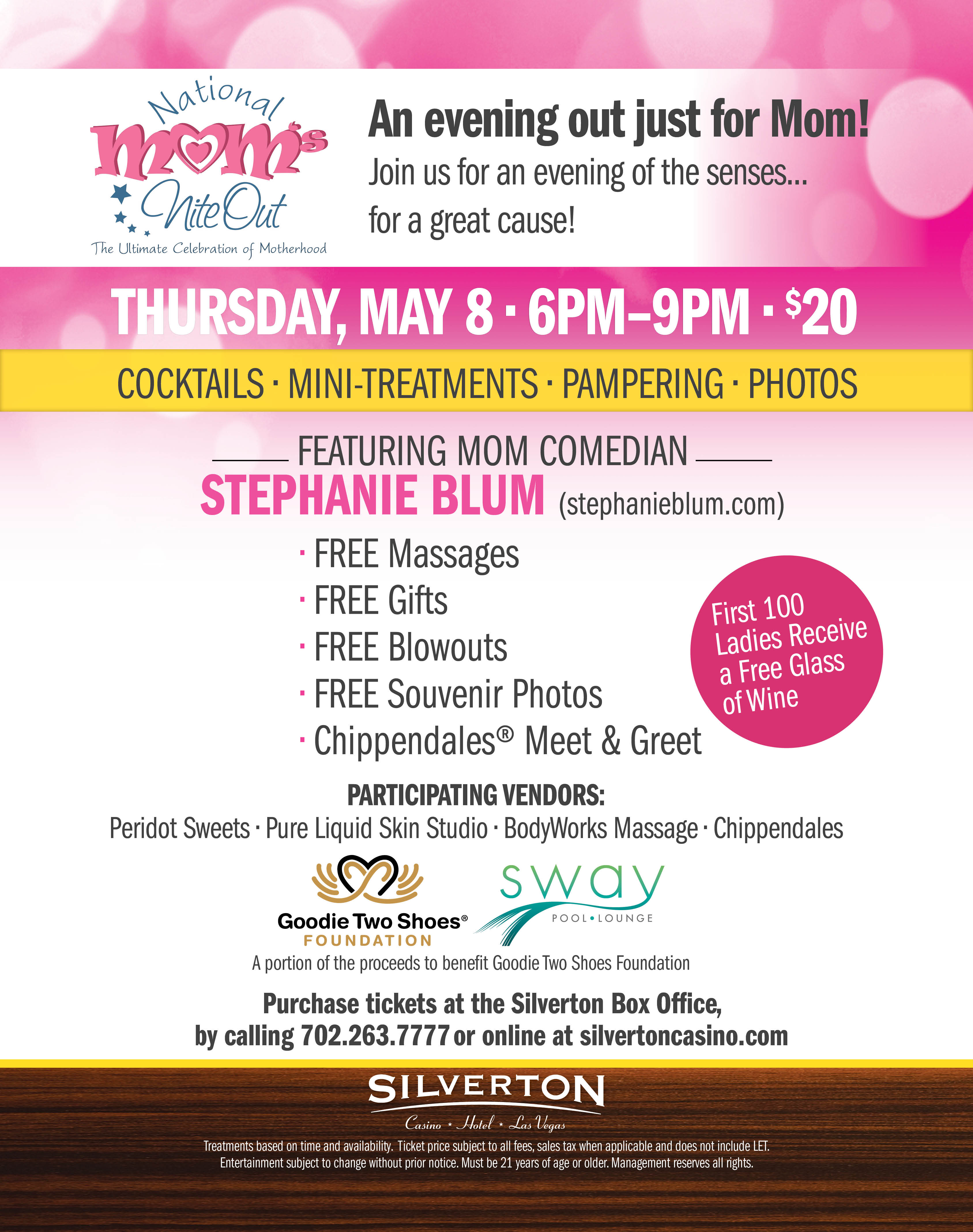 National Mom's Nite Out Event at Silverton Casino Hotel