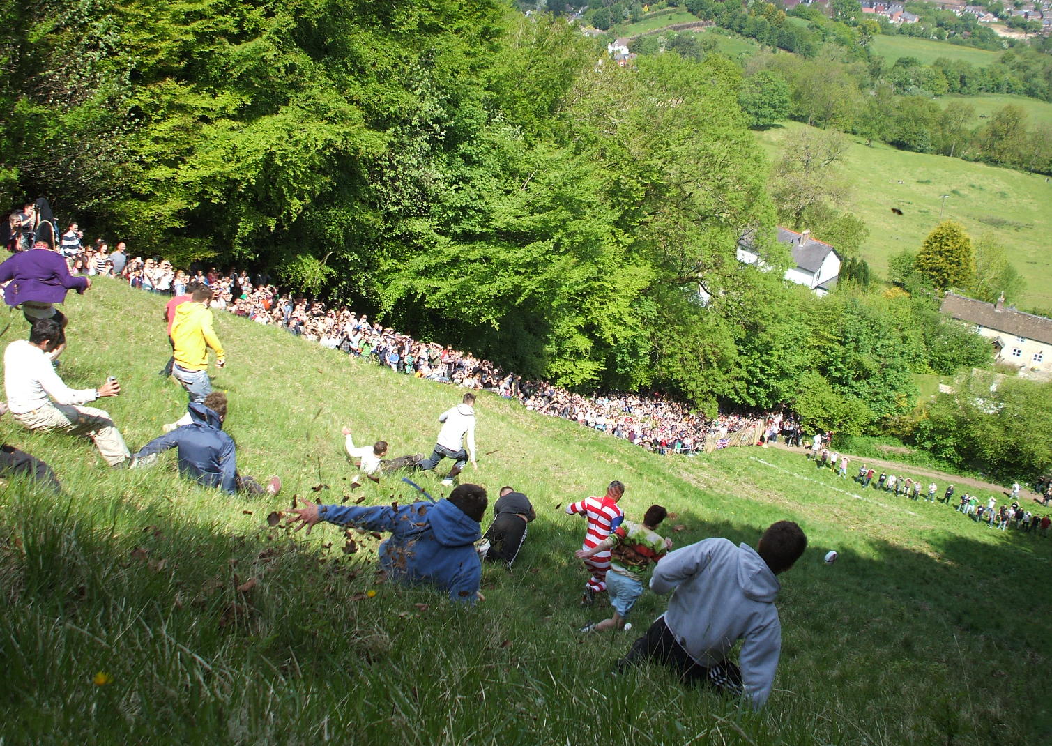 Cooper's Hill Cheese-Rolling Festival, Gloucestershire