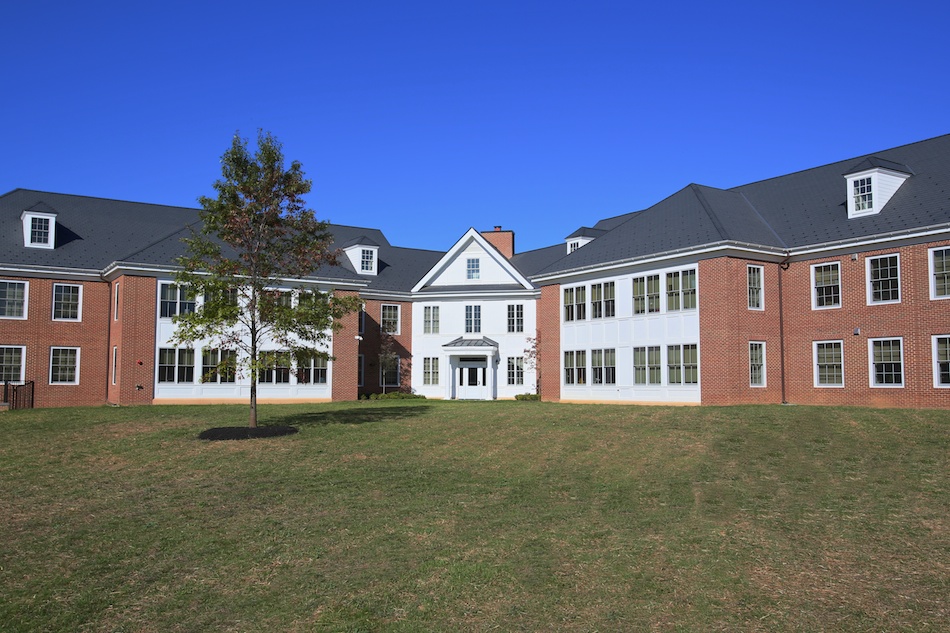 Foxcroft's newest building is LEEDS gold-certified Stuart Hall, which was a living laboratory for students during construction