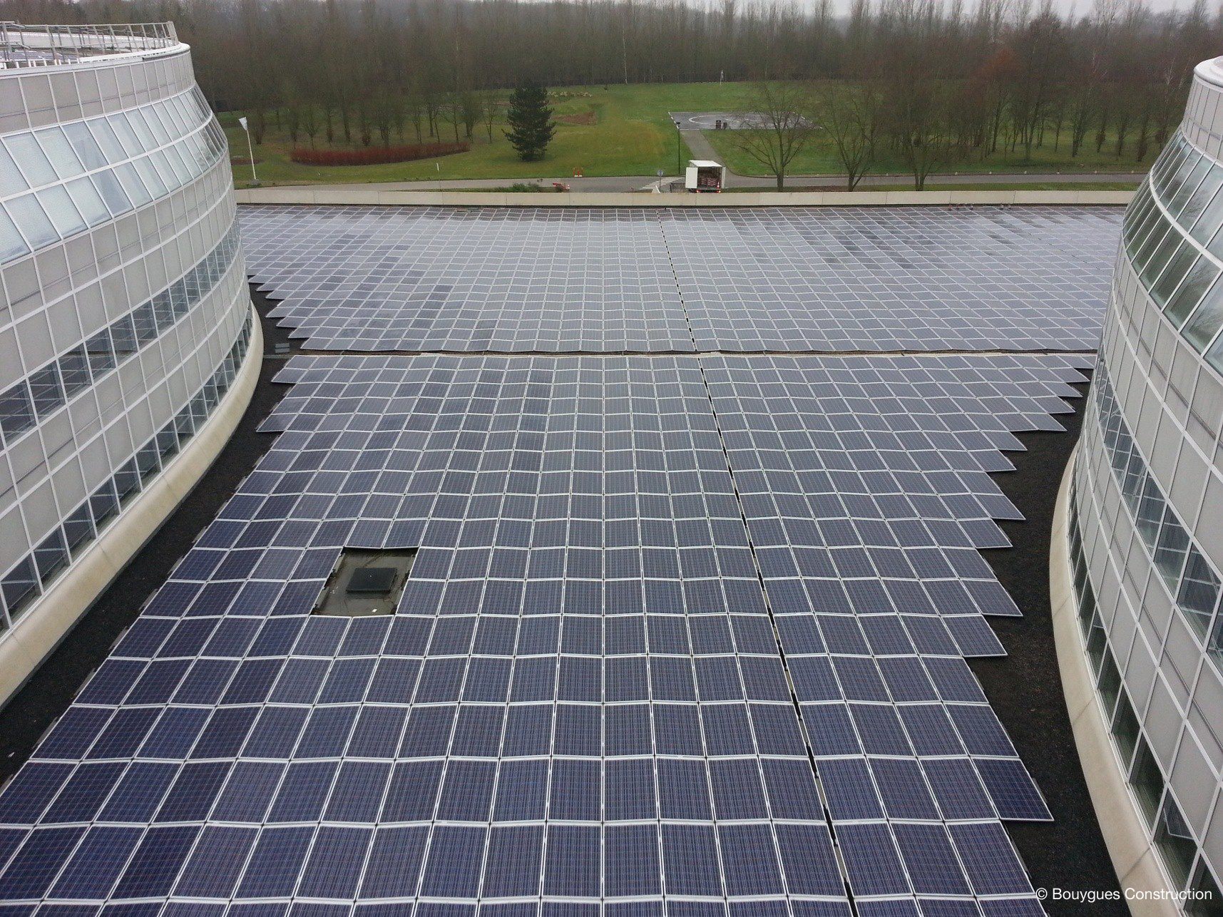 Bouygues Construction 2.5 MW PV system optimized by SolarEdge technology